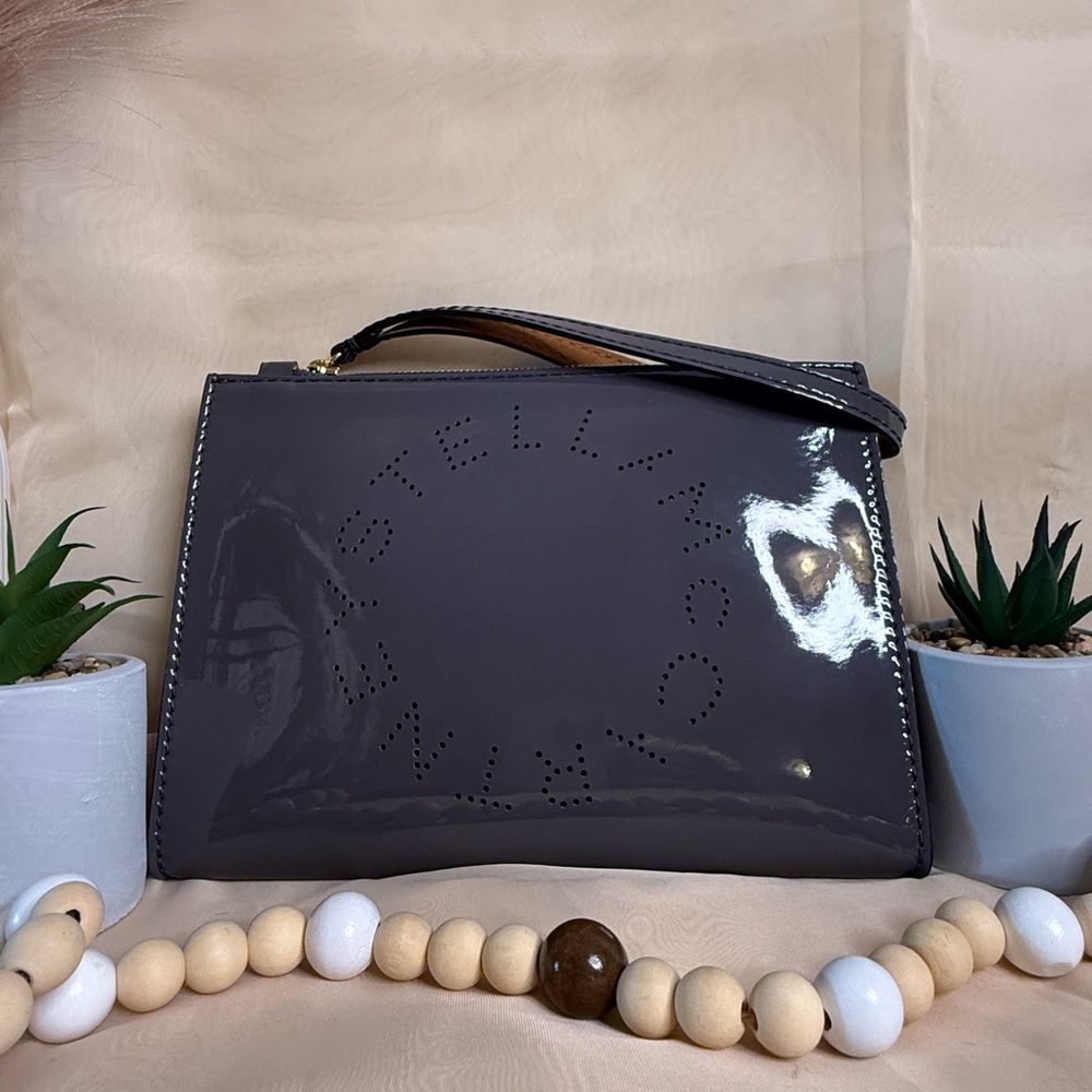 Stella McCartney Gray Perforated Bag